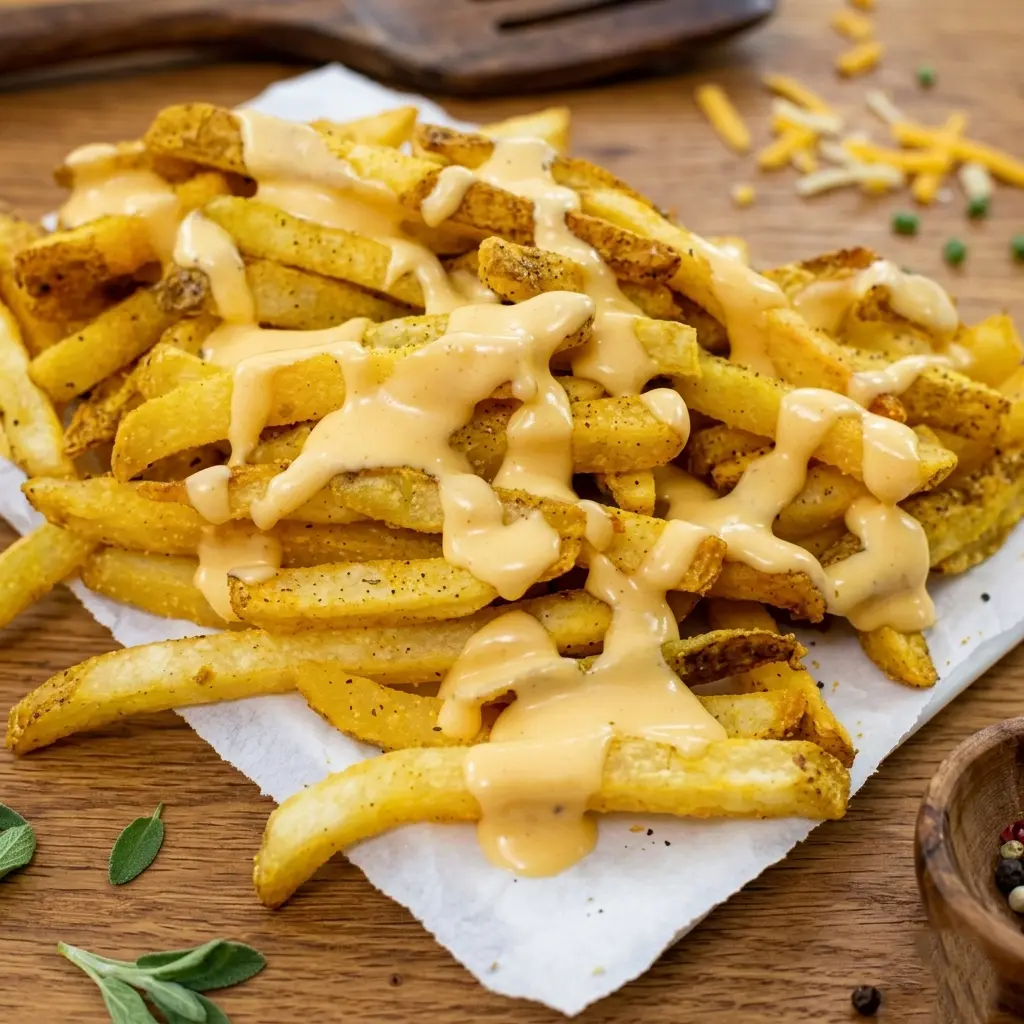 40 Wings Dirty Cheese Fries loaded with melted cheese served near Southwood, Prince Albert, SK