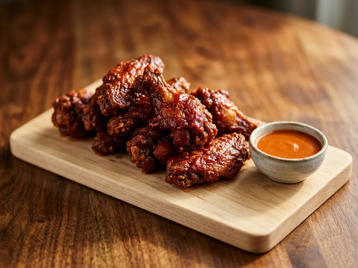 Hell Fire Wings - 40 Wings Heat Wave Level 5 spicy wings challenge