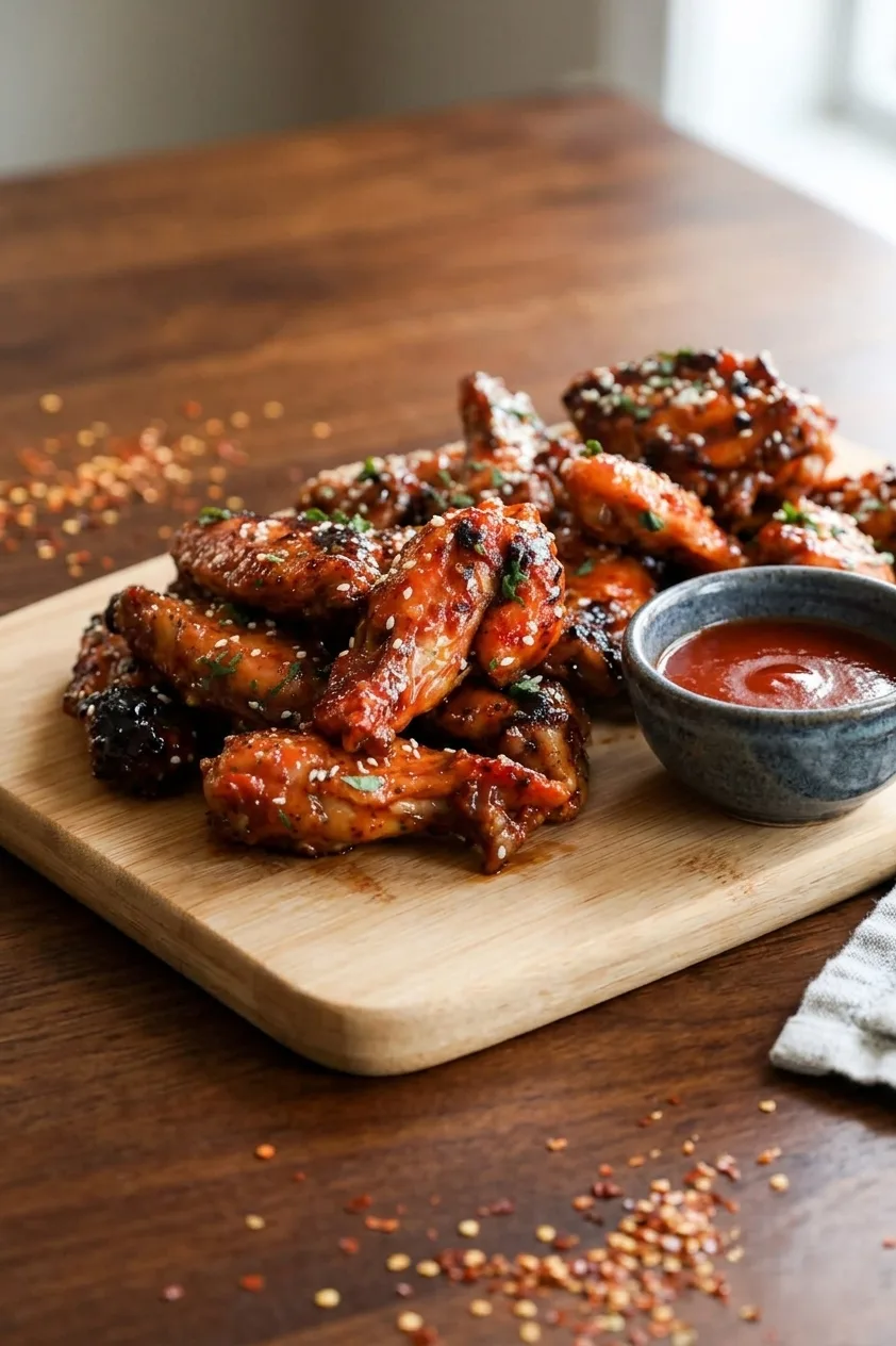 Honey Garlic Wings - 40 Wings Saucey Sauce crowd-favourite wings